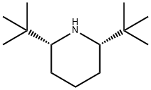 2,6-ditert-butylpiperidine 구조식 이미지