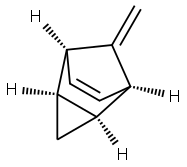 Tricyclo[3.2.1.0(2,,4)]oct-6-ene, 8-methylene-, (1alpha,2alpha,4alpha, 5alpha)- Structure