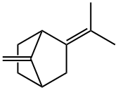 7-Methylene-2-(1-methylethylidene)bicyclo[2.2.1]heptane Structure