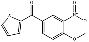 (4-Methoxy-3-nitrophenyl)-(thiophen-2-yl)methanone ,98% 구조식 이미지