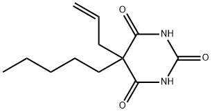 5-Allyl-5-pentyl-2,4,6(1H,3H,5H)-pyrimidinetrione Structure