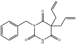 5,5-Diallyl-1-benzylbarbituric acid 구조식 이미지