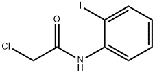 2-클로로-N-(2-아이오도페닐)아세트아마이드 구조식 이미지