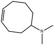 N,N-Dimethyl-4-cycloocten-1-amine Structure