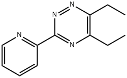 1,2,4-Triazine,5,6-diethyl-3-(2-pyridinyl)-(9CI) 구조식 이미지