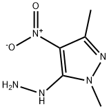 5-HYDRAZINO-1,3-DIMETHYL-4-NITRO-1H-PYRAZOLE Structure