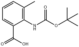 ANTHRANILIC ACID, N-BOC-3-METHYL
 구조식 이미지