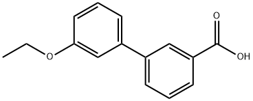 3-BIPHENYL-(3'-ETHOXY)CARBOXYLIC ACID
 Structure