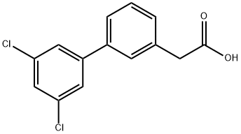 3-BIPHENYL-3',5'-DICHLORO-ACETIC ACID
 구조식 이미지