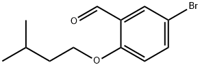 5-BROMO-2-(3-METHYLBUTOXY)BENZALDEHYDE Structure