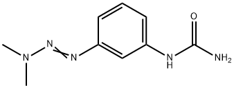 [m-(3,3-Dimethyl-1-triazeno)phenyl]urea Structure