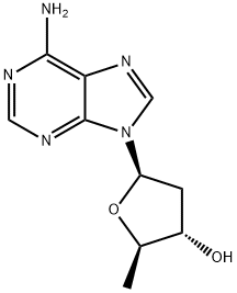2',5'-DIDEOXYADENOSINE Structure
