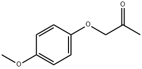 1-(4-METHOXYPHENOXY)-2-PROPANONE 구조식 이미지