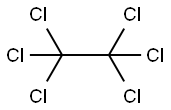 Гексахлорэтан структурированное изображение