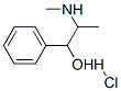 [R-(R*,R*)-alpha-[1-(methylamino)ethyl]benzyl alcohol hydrochloride Structure