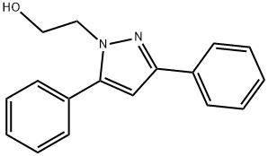 2-(3,5-diphenylpyrazol-1-yl)ethanol Structure