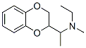 2-[1-(Ethylmethylamino)ethyl]-1,4-benzodioxane Structure