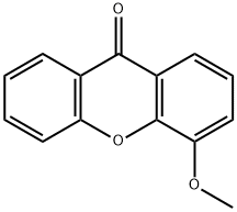 4-Methoxy-9H-xanthen-9-one 구조식 이미지