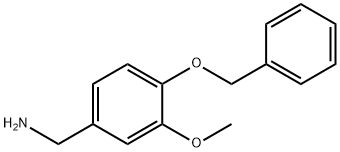1-[4-(BENZYLOXY)-3-METHOXYPHENYL]METHANAMINE Structure