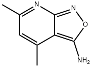 Isoxazolo[3,4-b]pyridin-3-amine, 4,6-dimethyl- (9CI) Structure