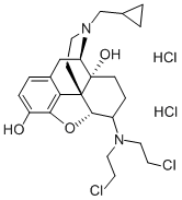 베타-클로로알트렉사민2HCL 구조식 이미지