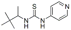 1-(4-pyridyl)-3-(1,2,2-trimethylpropyl)thiourea 구조식 이미지