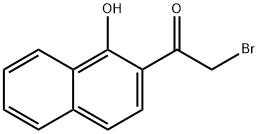 2-bromo-1-(1-hydroxynaphthalen-2-yl)ethanone 구조식 이미지