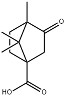 4,7,7-TRIMETHYL-3-OXO-BICYCLO[2.2.1]HEPTANE-1-CARBOXYLIC ACID Structure