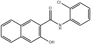 2-하이드록시-3-나프토익산2-클로로아닐리드 구조식 이미지