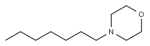 4-Heptylmorpholine Structure