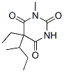5-butan-2-yl-5-ethyl-1-methyl-1,3-diazinane-2,4,6-trione 구조식 이미지