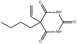 5-Butyl-5-vinyl-2,4,6(1H,3H,5H)-pyrimidinetrione Structure