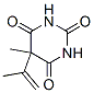 5-이소프로페닐-5-메틸바르비투르산 구조식 이미지