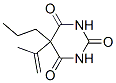 5-Isopropenyl-5-propyl-2,4,6(1H,3H,5H)-pyrimidinetrione 구조식 이미지