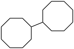 1,1'-Bi(cyclooctane) 구조식 이미지