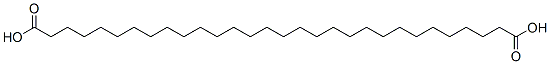 Triacontanedioic acid Structure