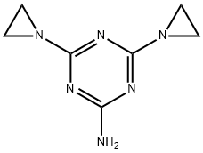 4,6-bis(ethylideneamino)-1,3,5-triazin-2-amine Structure