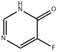 4-Hydroxy-5-fluorpyrimidine 구조식 이미지