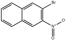 2-BROMO-3-NITRONAPHTHALENE Structure