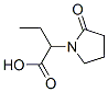 alpha-Ethyl-2-oxo-1-pyrrolidineacetic acid 구조식 이미지