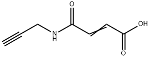 3-(Prop-2-yn-1-ylcarbamoyl)acrylic acid Structure