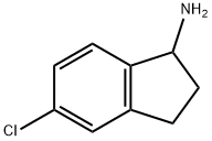 1H-INDEN-1-AMINE, 5-CHLORO-2,3-DIHYDRO- 구조식 이미지