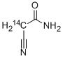 2-CYANOACETAMIDE, [2-14C] 구조식 이미지