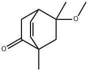 Bicyclo[2.2.2]oct-5-en-2-one, 8-methoxy-1,8-dimethyl- (9CI) Structure
