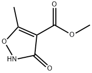 4-Isoxazolecarboxylicacid,2,3-dihydro-5-methyl-3-oxo-,methylester(9CI) 구조식 이미지