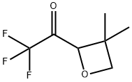 Ethanone, 1-(3,3-dimethyl-2-oxetanyl)-2,2,2-trifluoro- (9CI) 구조식 이미지