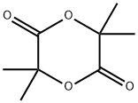3,3,6,6-테트라메틸-1,4-디옥산-2,5-디온 구조식 이미지