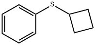 Cyclobutylphenylsulfide Structure