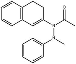 N1-(3,4-Dihydronaphthalen-2-yl)-N2-methyl-N2-phenylacetohydrazide Structure