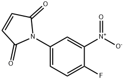 N-(4-FLUORO-3-NITROPHENYL)MALEIMIDE Structure